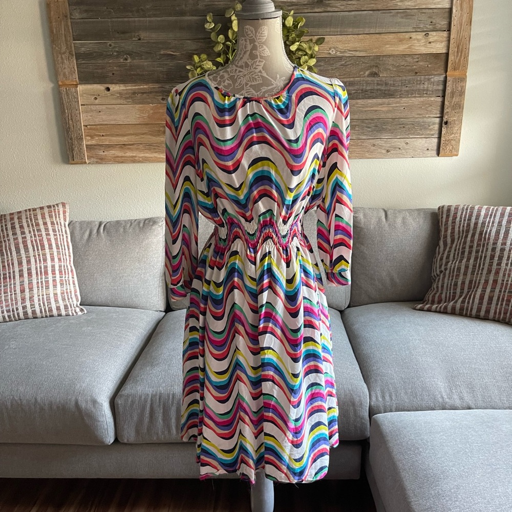 Kate Spade Zari Dress - Multi Brighton Wave
